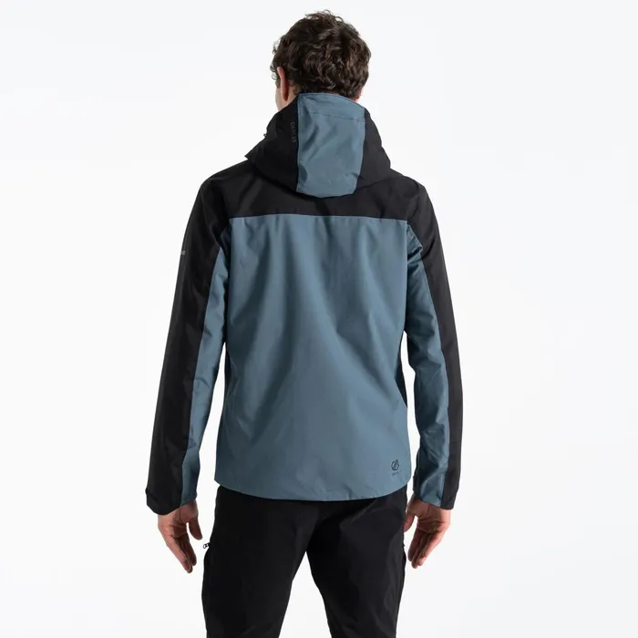 Dare 2b Waterproof Jackets Diluent Era Waterproof Jacket Orion Grey Black 8211 Men