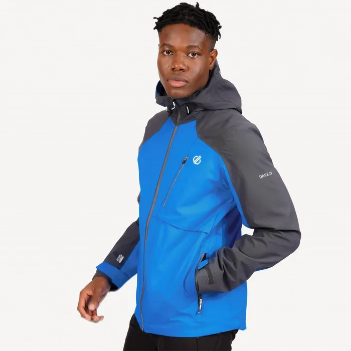 Dare 2b Waterproof Jackets Diluent Iii Waterproof Jacket Athletic Blue Ebony Grey 8211 Men Dare 2b Waterproof Jackets Diluent Iii Waterproof Jacket Athletic Blue Ebony Grey 8211 Men
