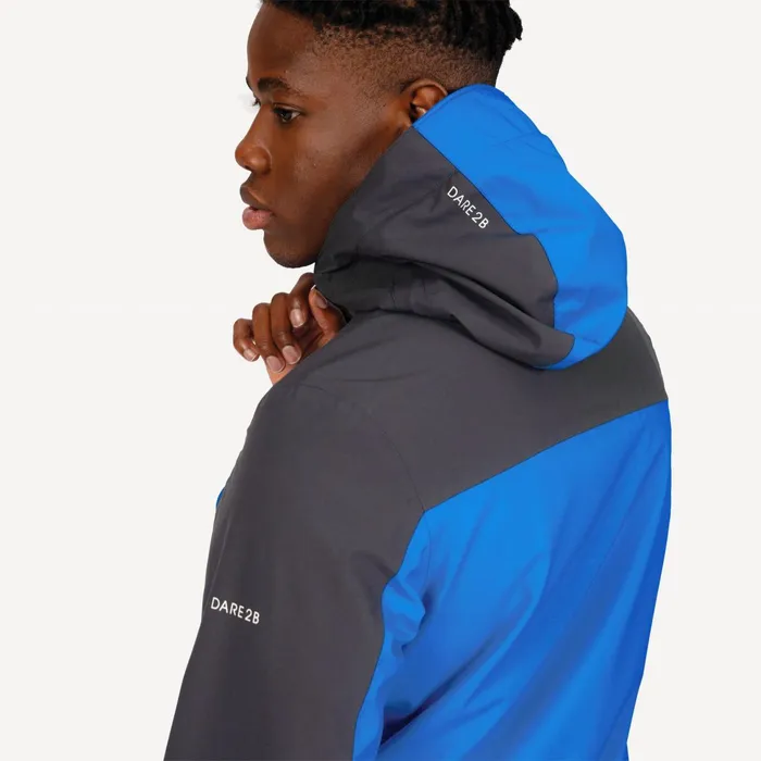 Dare 2b Waterproof Jackets Diluent Iii Waterproof Jacket Athletic Blue Ebony Grey 8211 Men Dare 2b Waterproof Jackets Diluent Iii Waterproof Jacket Athletic Blue Ebony Grey 8211 Men
