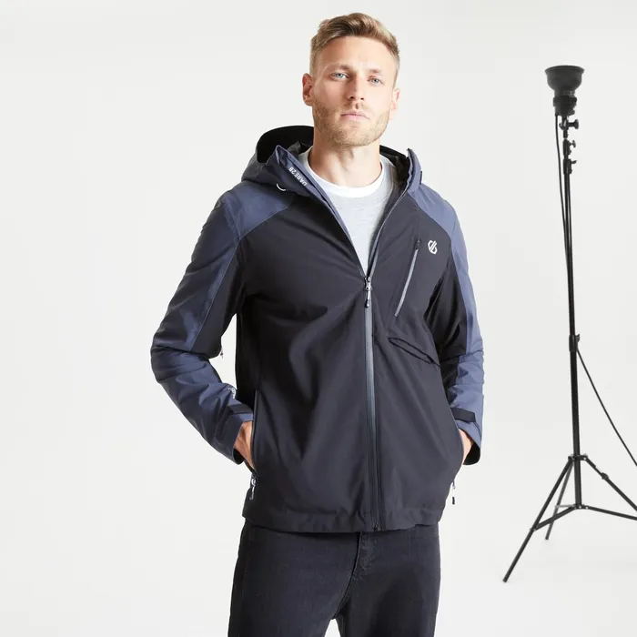 Dare 2b Waterproof Jackets Diluent Iii Waterproof Jacket Black Ebony Grey 8211 Men Dare 2b Waterproof Jackets Diluent Iii Waterproof Jacket Black Ebony Grey 8211 Men