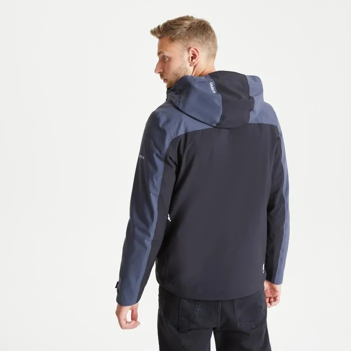 Dare 2b Waterproof Jackets Diluent Iii Waterproof Jacket Black Ebony Grey 8211 Men Dare 2b Waterproof Jackets Diluent Iii Waterproof Jacket Black Ebony Grey 8211 Men