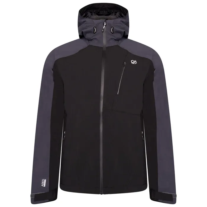 Dare 2b Waterproof Jackets Diluent Iii Waterproof Jacket Black Ebony Grey 8211 Men Dare 2b Waterproof Jackets Diluent Iii Waterproof Jacket Black Ebony Grey 8211 Men
