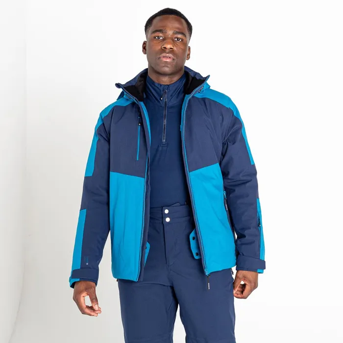 Dare 2b Waterproof Jackets Emulate Wintersport Jacket Dark Methyl Nighfall Navy 8211 Men