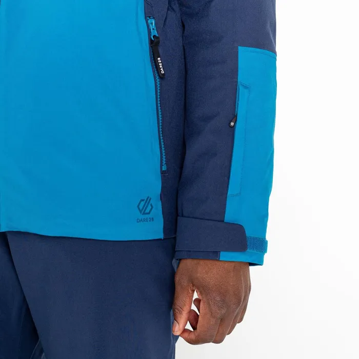 Dare 2b Waterproof Jackets Emulate Wintersport Jacket Dark Methyl Nighfall Navy 8211 Men