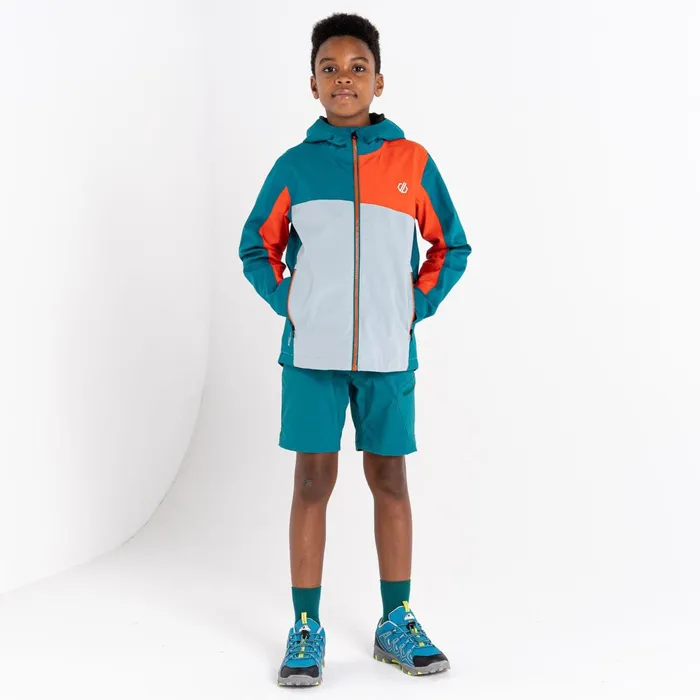 Dare 2b Waterproof Jackets Explore Waterproof Jacket Fortune Green Trail Blaze 8211 Kids