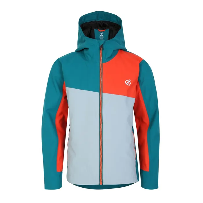 Dare 2b Waterproof Jackets Explore Waterproof Jacket Fortune Green Trail Blaze 8211 Kids