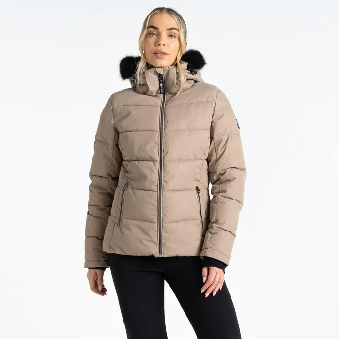 Dare 2b Waterproof Jackets Glamourize Iv Ski Jacket Clay 8211 Women