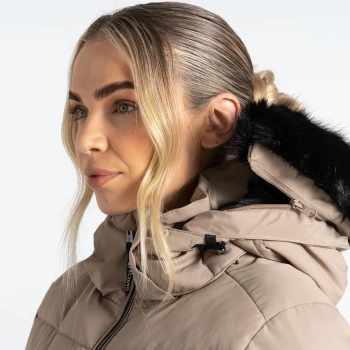 Dare 2b Waterproof Jackets Glamourize Iv Ski Jacket Clay 8211 Women