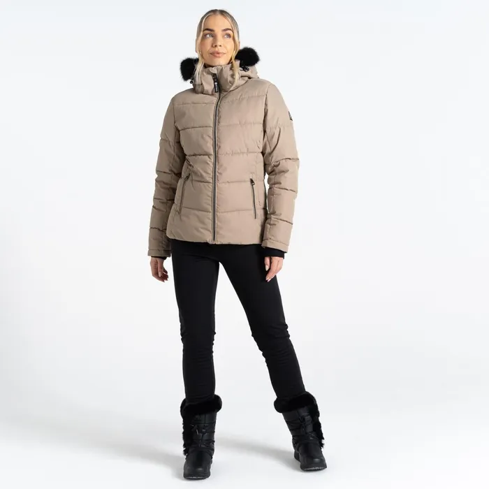 Dare 2b Waterproof Jackets Glamourize Iv Ski Jacket Clay 8211 Women