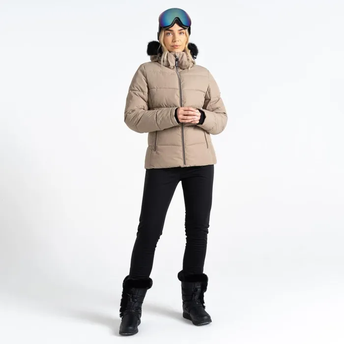 Dare 2b Waterproof Jackets Glamourize Iv Ski Jacket Clay 8211 Women