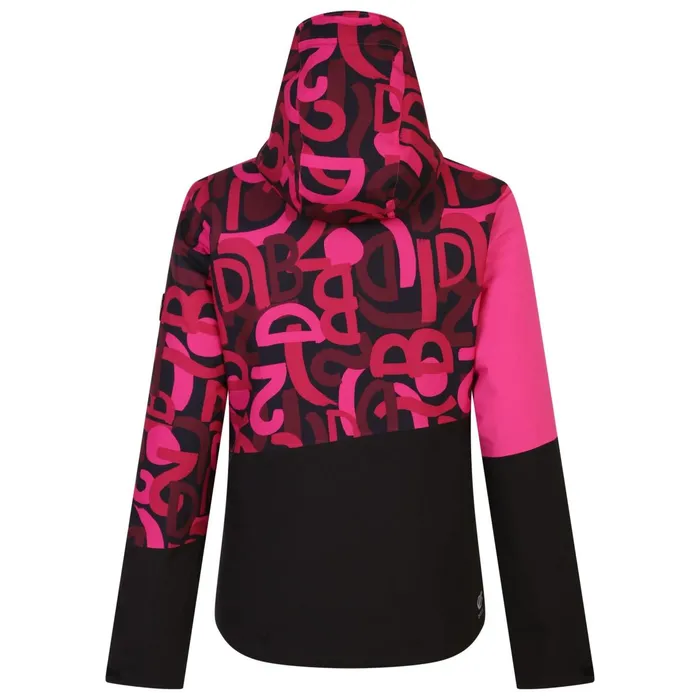 Dare 2b Waterproof Jackets Ice Ski Jacket Pink Graffiti Print 8211 Women