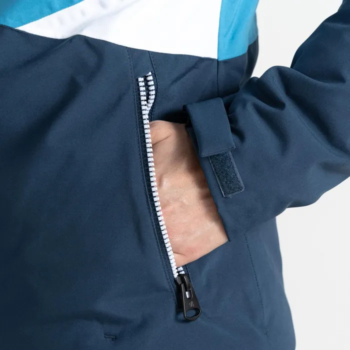 Dare 2b Waterproof Jackets Ice Ski Jacket Swedish Blue Moonlight Denim 8211 Women