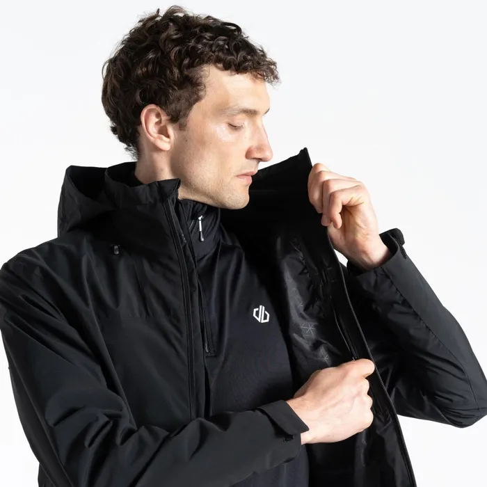 Dare 2b Waterproof Jackets Jermaine Jenas 8211 Switch Out Recycled Waterproof Jacket Black 8211 Men