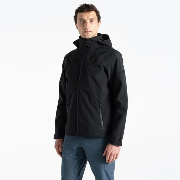 Dare 2b Waterproof Jackets Jermaine Jenas 8211 Switch Out Recycled Waterproof Jacket Black 8211 Men