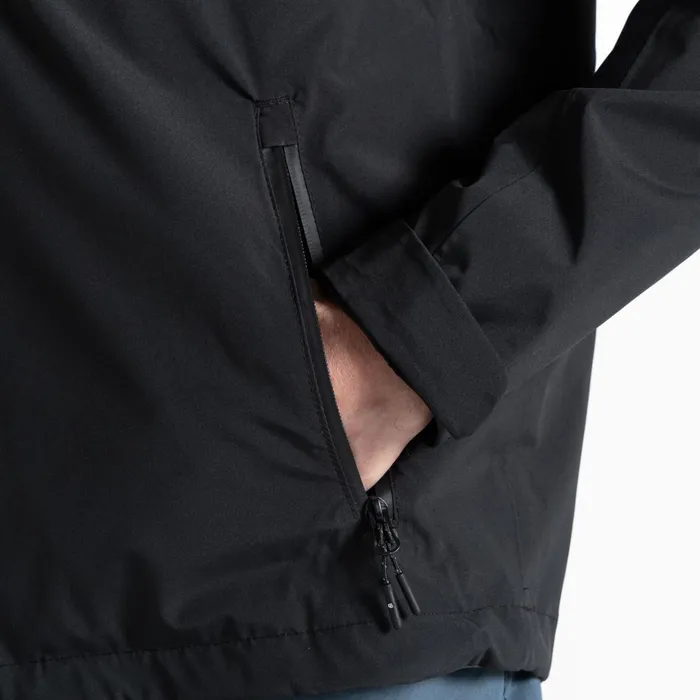 Dare 2b Waterproof Jackets Jermaine Jenas 8211 Switch Out Recycled Waterproof Jacket Black 8211 Men