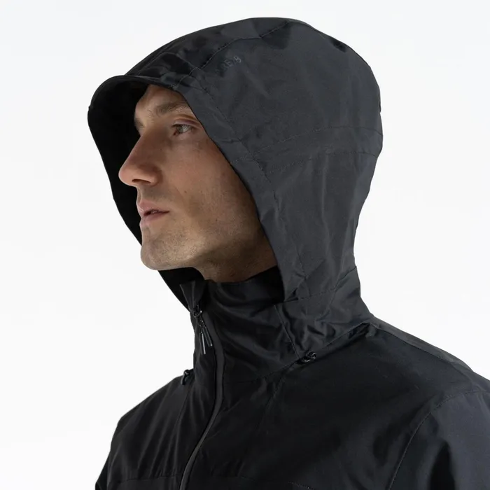 Dare 2b Waterproof Jackets Jermaine Jenas 8211 Switch Out Recycled Waterproof Jacket Black 8211 Men