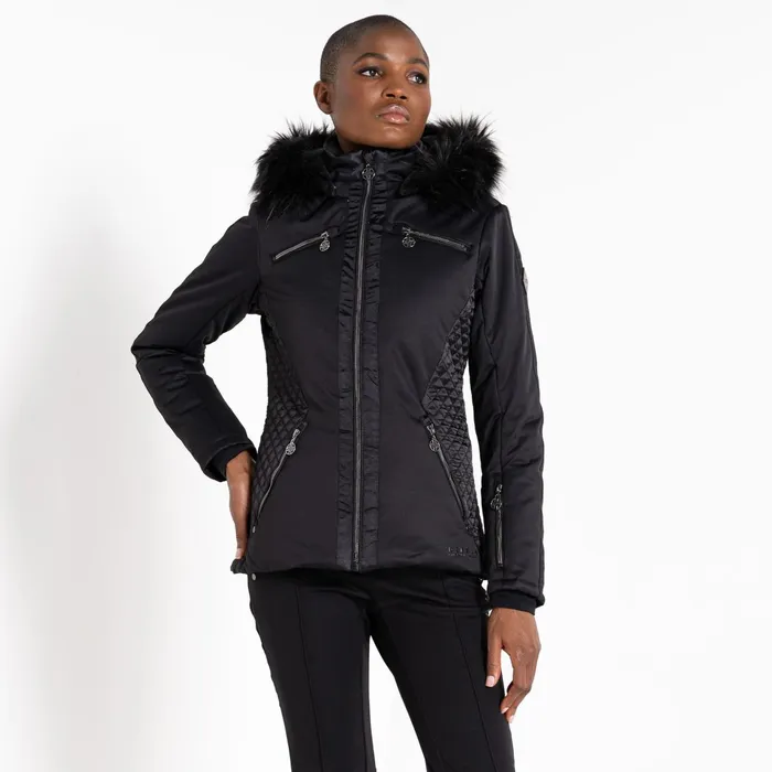 Dare 2b Waterproof Jackets Julien Macdonald 8211 Mastery Ski Jacket Black 8211 Women