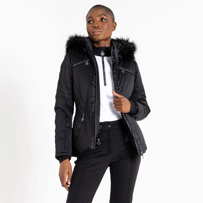 Dare 2b Waterproof Jackets Julien Macdonald 8211 Mastery Ski Jacket Black 8211 Women