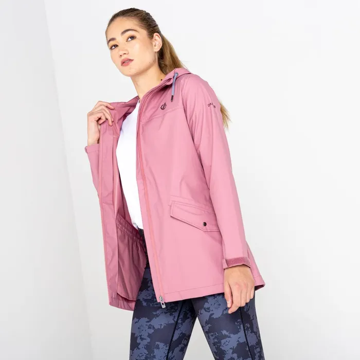 Dare 2b Waterproof Jackets Lambent Ii Waterproof Jacket Mesa Rose 8211 Women