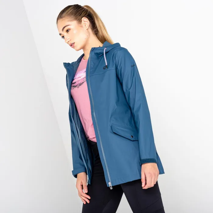 Dare 2b Waterproof Jackets Lambent Ii Waterproof Jacket Orion Grey 8211 Women