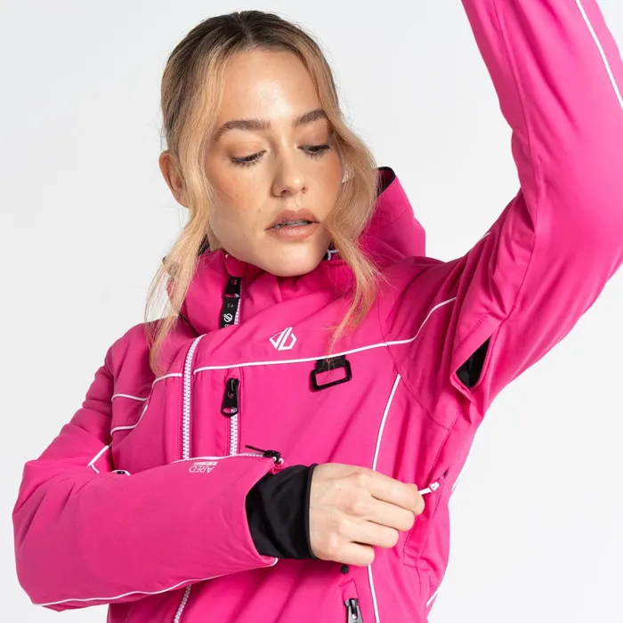 Dare 2b Waterproof Jackets Line Ski Jacket Pure Pink 8211 Women