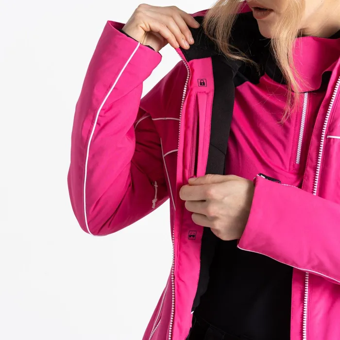 Dare 2b Waterproof Jackets Line Ski Jacket Pure Pink 8211 Women