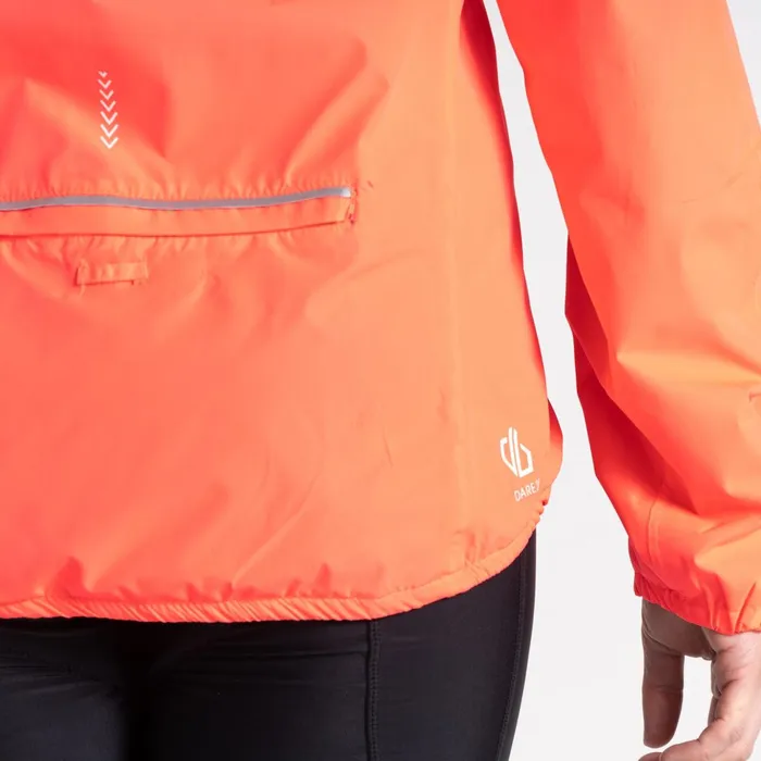 Dare 2b Waterproof Jackets Mediant Ii Waterproof Jacket Neon Pink 8211 Women