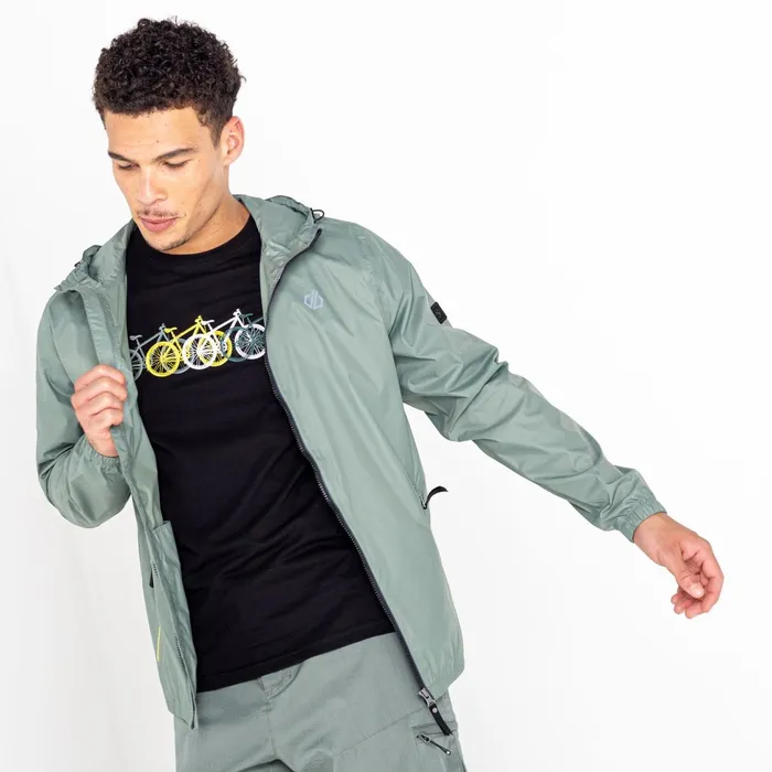 Dare 2b Waterproof Jackets Occupy Ii Packaway Jacket Agave Green 8211 Men