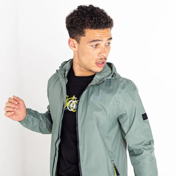 Dare 2b Waterproof Jackets Occupy Ii Packaway Jacket Agave Green 8211 Men