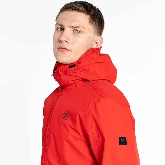 Dare 2b Waterproof Jackets Stay Ready Recycled Waterproof Jacket Danger Red 8211 Men