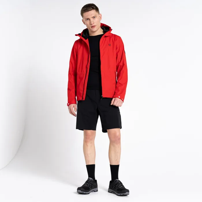 Dare 2b Waterproof Jackets Stay Ready Recycled Waterproof Jacket Danger Red 8211 Men