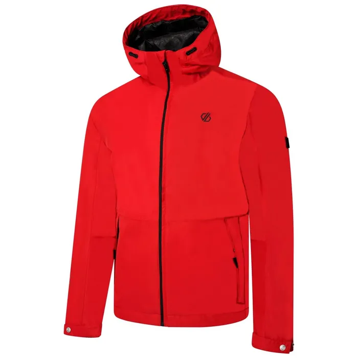 Dare 2b Waterproof Jackets Stay Ready Recycled Waterproof Jacket Danger Red 8211 Men
