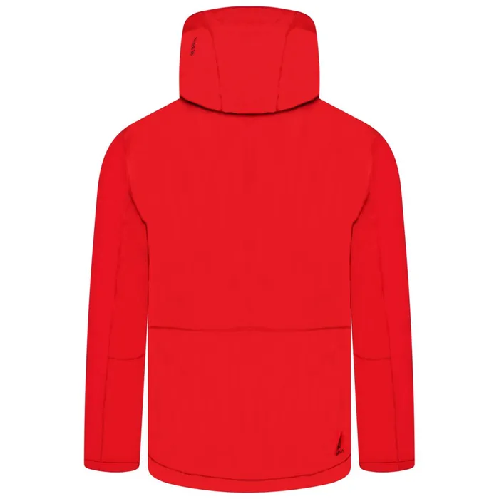 Dare 2b Waterproof Jackets Stay Ready Recycled Waterproof Jacket Danger Red 8211 Men