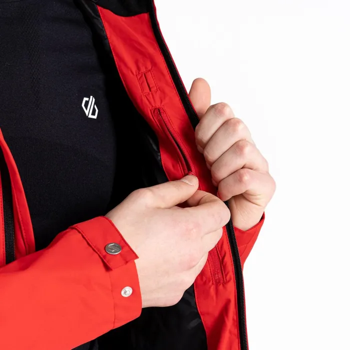 Dare 2b Waterproof Jackets Stay Ready Recycled Waterproof Jacket Danger Red 8211 Men