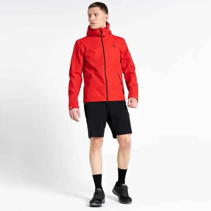 Dare 2b Waterproof Jackets Stay Ready Recycled Waterproof Jacket Danger Red 8211 Men