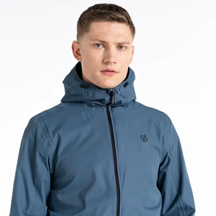 Dare 2b Waterproof Jackets Stay Ready Recycled Waterproof Jacket Orion Grey 8211 Men