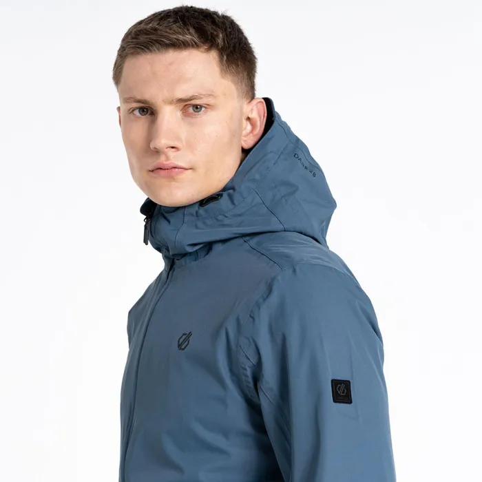 Dare 2b Waterproof Jackets Stay Ready Recycled Waterproof Jacket Orion Grey 8211 Men
