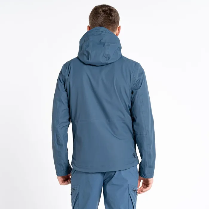Dare 2b Waterproof Jackets Stay Ready Recycled Waterproof Jacket Orion Grey 8211 Men
