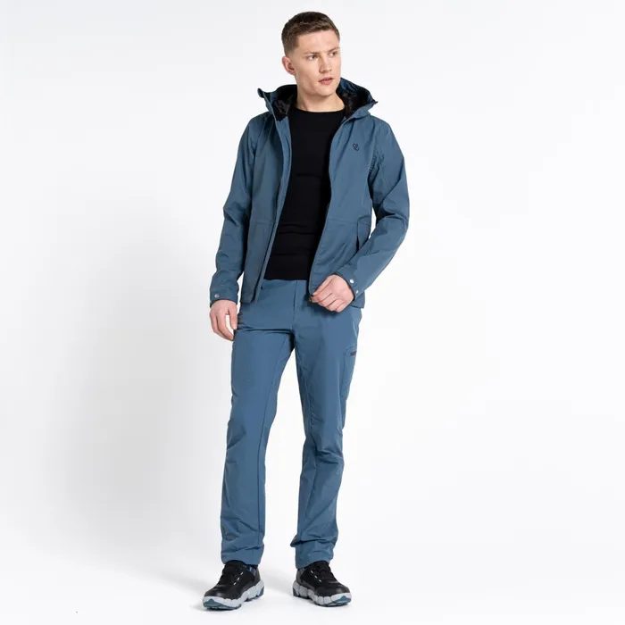 Dare 2b Waterproof Jackets Stay Ready Recycled Waterproof Jacket Orion Grey 8211 Men