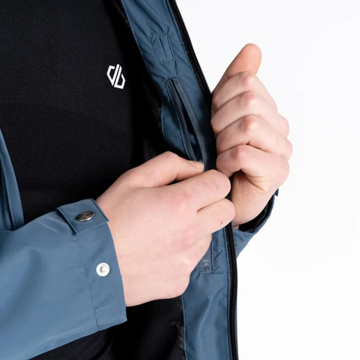 Dare 2b Waterproof Jackets Stay Ready Recycled Waterproof Jacket Orion Grey 8211 Men