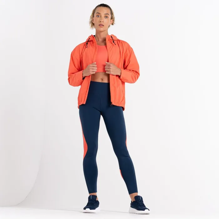 Dare 2b Waterproof Jackets Swift Lightweight Waterproof Jacket Neon Peach 8211 Women