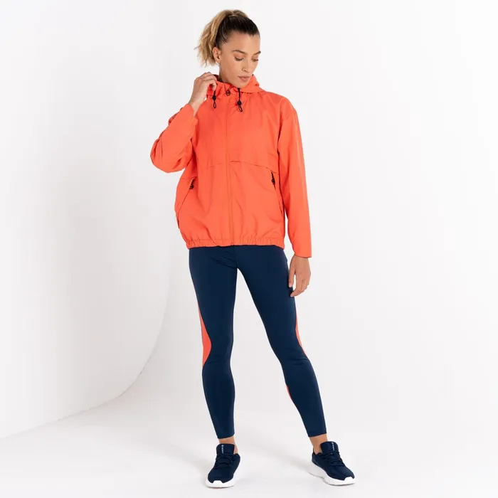 Dare 2b Waterproof Jackets Swift Lightweight Waterproof Jacket Neon Peach 8211 Women