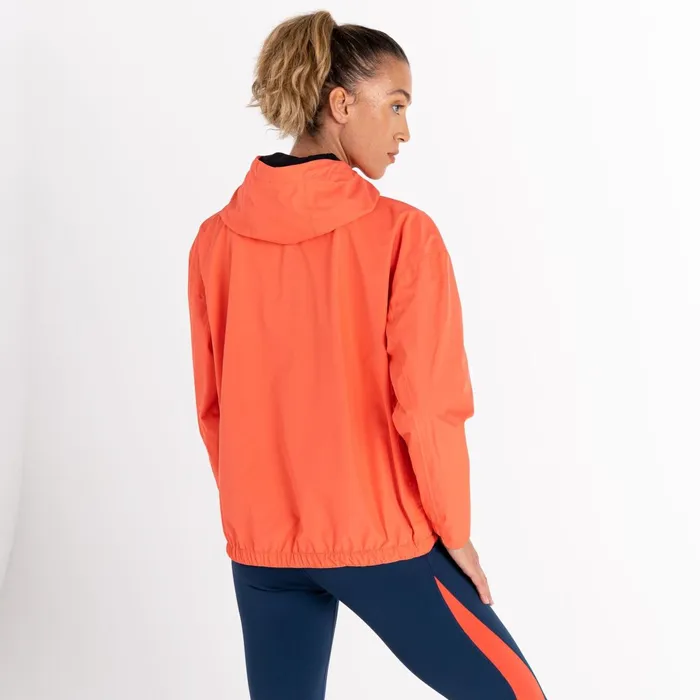 Dare 2b Waterproof Jackets Swift Lightweight Waterproof Jacket Neon Peach 8211 Women