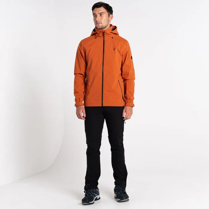 Dare 2b Waterproof Jackets Switch Out Recycled Waterproof Jacket Burnt Brick 8211 Men