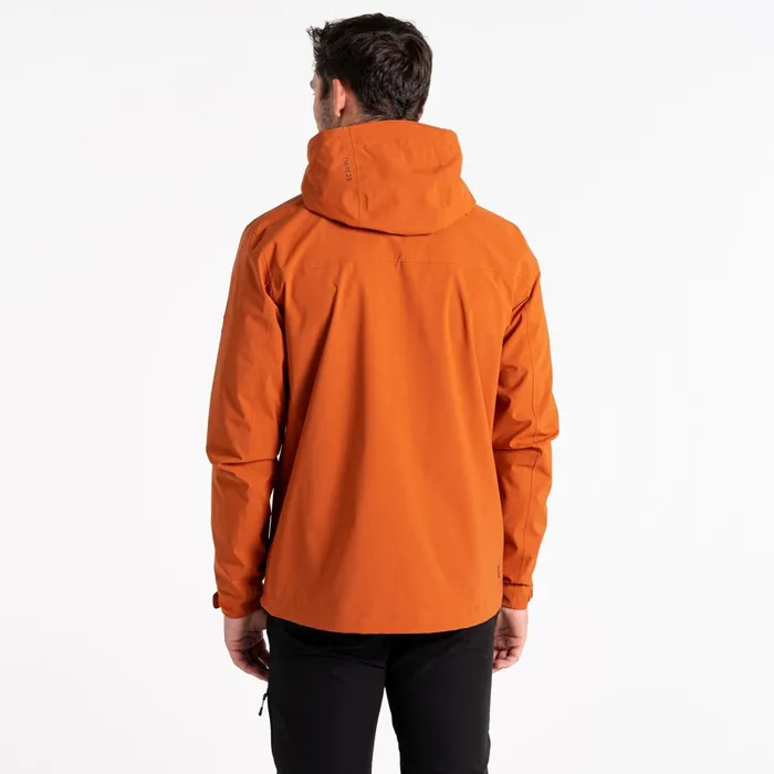 Dare 2b Waterproof Jackets Switch Out Recycled Waterproof Jacket Burnt Brick 8211 Men