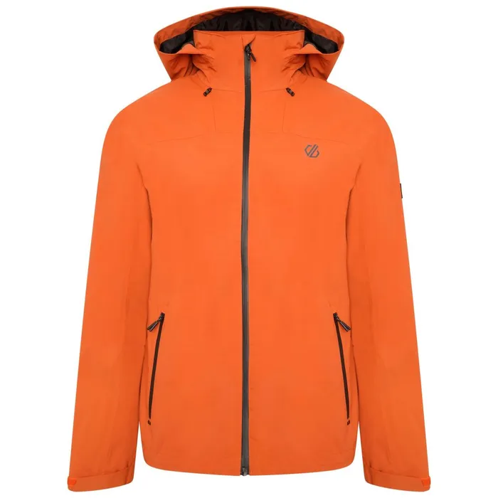Dare 2b Waterproof Jackets Switch Out Recycled Waterproof Jacket Burnt Brick 8211 Men