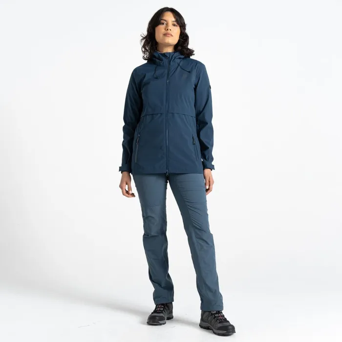 Dare 2b Waterproof Jackets Switch Up Recycled Waterproof Jacket Moonlight Denim 8211 Women
