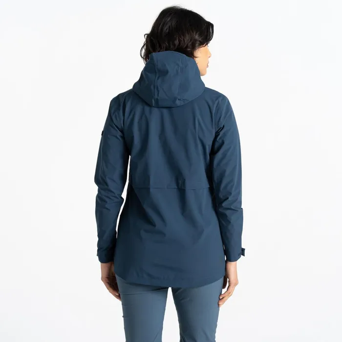 Dare 2b Waterproof Jackets Switch Up Recycled Waterproof Jacket Moonlight Denim 8211 Women