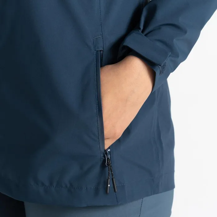 Dare 2b Waterproof Jackets Switch Up Recycled Waterproof Jacket Moonlight Denim 8211 Women