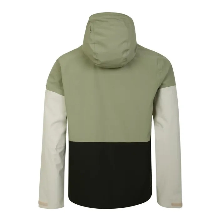 Dare 2b Waterproof Jackets Terrain Waterproof Jacket Oil Green Black 8211 Men